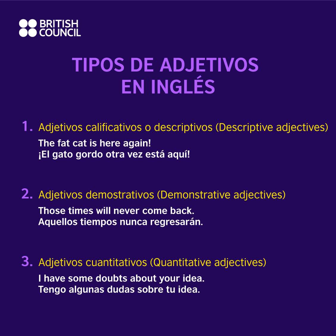 Adjetivos em Inglês: o que são, tipos, como usar e exemplos